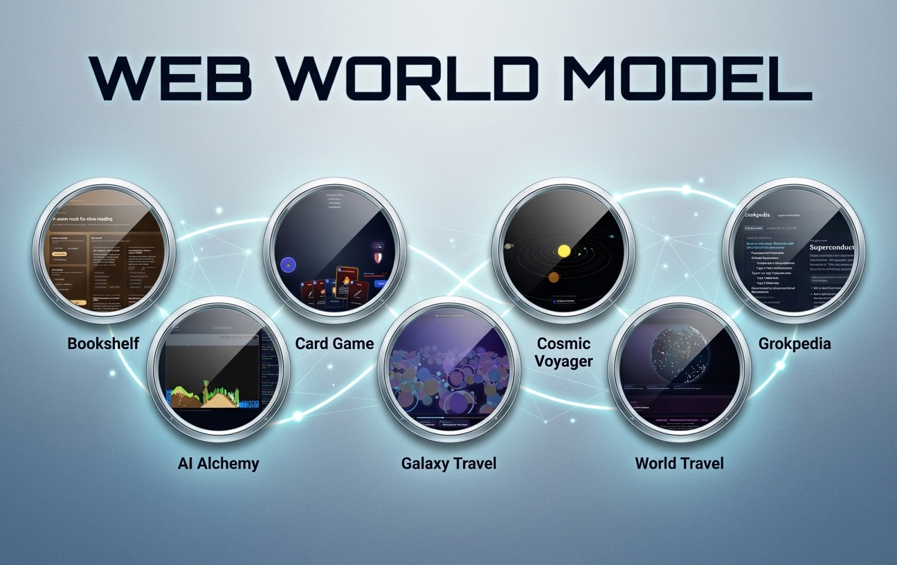 Web World Models Teaser